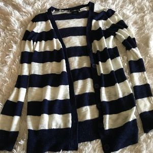 Navy Blue Cardigan